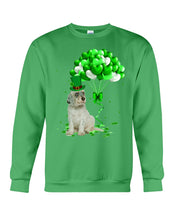 Load image into Gallery viewer, English Setter Patrick Balloons St. Patrick's Day Color Changing Mug Sweatshirt