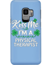 Load image into Gallery viewer, Physical Therapist Green Lip Shamrock St. Patrick's Day Color Changing Mug Phone case