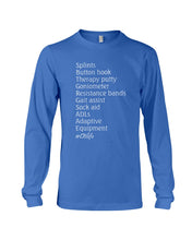 Load image into Gallery viewer, Splints Button Hook Therapy Putty Goniometer Resistance Bands Unisex Long Sleeve