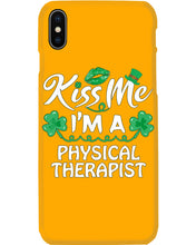 Load image into Gallery viewer, Physical Therapist Green Lip Shamrock St. Patrick's Day Color Changing Mug Phone case