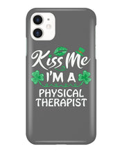 Load image into Gallery viewer, Physical Therapist Green Lip Shamrock St. Patrick's Day Color Changing Mug Phone case