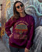 Load image into Gallery viewer, Sing Me A Song Dragonfly Retro Vintage Sweatshirt