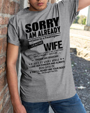 Load image into Gallery viewer, She's My Whole World Gift For Husband Guys Tee