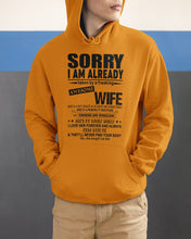 Load image into Gallery viewer, She's My Whole World Gift For Husband Hoodie