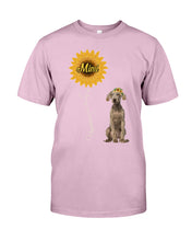 Load image into Gallery viewer, Weimaraner Mimi Sunshine Dog Lovers St. Patrick's Day Printed Mug Guys Tee