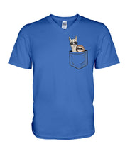 Load image into Gallery viewer, Cool Llama And Sloth In Pocket Meaningful Gift Guys V-Neck