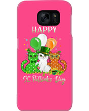 Load image into Gallery viewer, Lovely Cat And Balloons Happy St Patrick's Day Gift For Cat Lovers Phone case