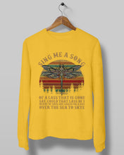 Load image into Gallery viewer, Sing Me A Song Dragonfly Retro Vintage Sweatshirt