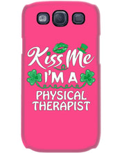 Load image into Gallery viewer, Physical Therapist Green Lip Shamrock St. Patrick's Day Color Changing Mug Phone case