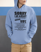 Load image into Gallery viewer, She's My Whole World Gift For Husband Hoodie