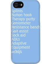 Load image into Gallery viewer, Splints Button Hook Therapy Putty Goniometer Resistance Bands Phone case