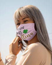 Load image into Gallery viewer, Shamrock Future Mrs Collins St Patrick's Day Cloth Face Mask