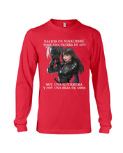 Load image into Gallery viewer, Nacido En Noviembre Tome Una Prueba De Ad Birthday Gift Unisex Long Sleeve