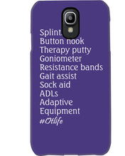 Load image into Gallery viewer, Splints Button Hook Therapy Putty Goniometer Resistance Bands Phone case