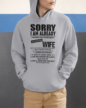 Load image into Gallery viewer, She's My Whole World Gift For Husband Hoodie