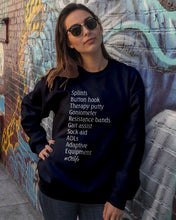 Load image into Gallery viewer, Splints Button Hook Therapy Putty Goniometer Resistance Bands Sweatshirt