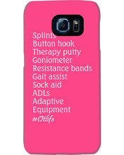 Load image into Gallery viewer, Splints Button Hook Therapy Putty Goniometer Resistance Bands Phone case