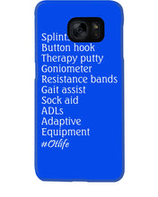 Load image into Gallery viewer, Splints Button Hook Therapy Putty Goniometer Resistance Bands Phone case