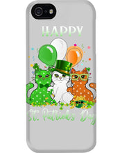 Load image into Gallery viewer, Lovely Cat And Balloons Happy St Patrick's Day Gift For Cat Lovers Phone case