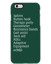 Load image into Gallery viewer, Splints Button Hook Therapy Putty Goniometer Resistance Bands Phone case