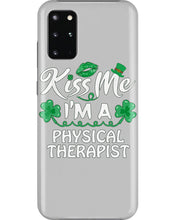 Load image into Gallery viewer, Physical Therapist Green Lip Shamrock St. Patrick's Day Color Changing Mug Phone case

