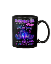 Load image into Gallery viewer, Gift For Angel Grandma Half Of My Heart Is In Heaven Mug
