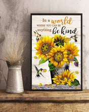 Load image into Gallery viewer, Autism Awareness You Can Be Anything Be Kind Vertical Poster
