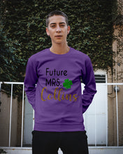 Load image into Gallery viewer, Shamrock Future Mrs Collins St Patrick's Day Sweatshirt
