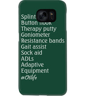 Load image into Gallery viewer, Splints Button Hook Therapy Putty Goniometer Resistance Bands Phone case
