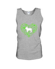 Load image into Gallery viewer, Frenchie Green Irish Items St Patrick's Day Gift For Dog Lovers Unisex Tank Top
