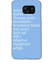Load image into Gallery viewer, Splints Button Hook Therapy Putty Goniometer Resistance Bands Phone case

