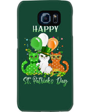 Load image into Gallery viewer, Lovely Cat And Balloons Happy St Patrick's Day Gift For Cat Lovers Phone case
