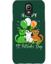 Load image into Gallery viewer, Lovely Cat And Balloons Happy St Patrick's Day Gift For Cat Lovers Phone case
