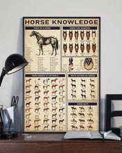 Load image into Gallery viewer, Something You Should Know About Horse Knowledge Vertical Poster
