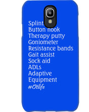 Load image into Gallery viewer, Splints Button Hook Therapy Putty Goniometer Resistance Bands Phone case
