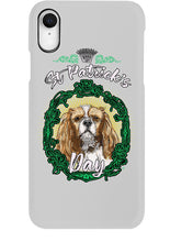 Load image into Gallery viewer, Cavalier Mirror Happy St Patrick's Day Gift For Dog Lovers Phone case
