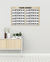 Load image into Gallery viewer, Meaningful Gift For Pianist Piano Chord Horizontal Poster
