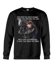 Load image into Gallery viewer, Nacido En Noviembre Tome Una Prueba De Ad Birthday Gift Sweatshirt
