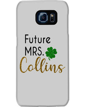 Load image into Gallery viewer, Shamrock Future Mrs Collins St Patrick's Day Phone case
