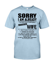 Load image into Gallery viewer, She's My Whole World Gift For Husband Guys Tee
