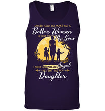 Load image into Gallery viewer, I Asked God To Make Me A Better Woman Unisex Tank Top
