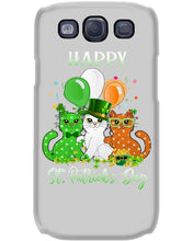 Load image into Gallery viewer, Lovely Cat And Balloons Happy St Patrick's Day Gift For Cat Lovers Phone case
