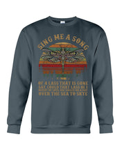 Load image into Gallery viewer, Sing Me A Song Dragonfly Retro Vintage Sweatshirt
