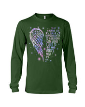 Load image into Gallery viewer, Purple Wings Gift For Angel Grandpa I Used To Be His Angel Unisex Long Sleeve
