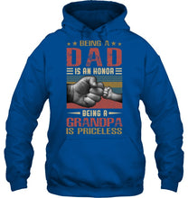 Load image into Gallery viewer, Being A Dad And Being A Grandpa Meaningful Gift For Family Hoodie
