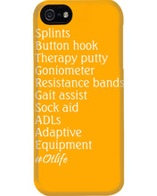 Load image into Gallery viewer, Splints Button Hook Therapy Putty Goniometer Resistance Bands Phone case
