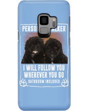 Load image into Gallery viewer, Black Pooshi Black Shipoo Personal Stalker St. Patrick's Day Printed Mug Phone case
