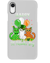 Load image into Gallery viewer, Lovely Cat And Balloons Happy St Patrick's Day Gift For Cat Lovers Phone case
