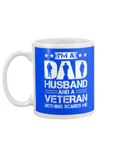 Load image into Gallery viewer, I'm A Dad Husband And A Veteran Gift For Family Mug
