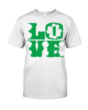 Load image into Gallery viewer, 2nd Grade Love White Clover St Patrick's Day Gift For Teacher Guys Tee
